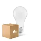 Confezione Multipack 6x Ledvance Classic LED E27 Pera Ghiaccio 8.8W 806lm - 827 Bianco Molto Caldo | Dimmerabile - Sostitutiva 60W